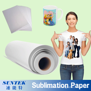 100GSM A4 A3 Roll T-Shirt Sublimation Heat Transfer Sublimation Paper
